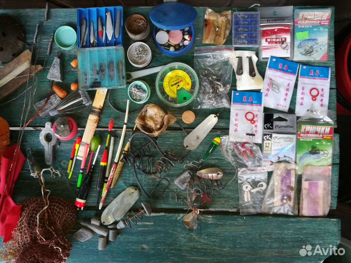 Рыболовные снасти б/у и новые