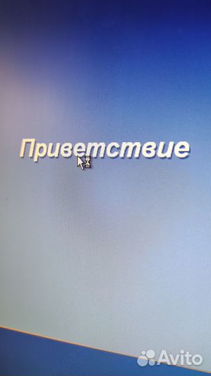 Монитор asus VH196D (рабочий)