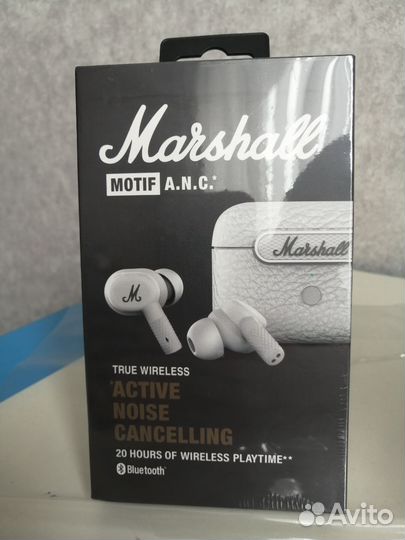 Беспроводные наушники marshall motif A N C