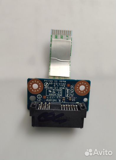 Плата подключения DVD привода ноутбука Lenovo G505