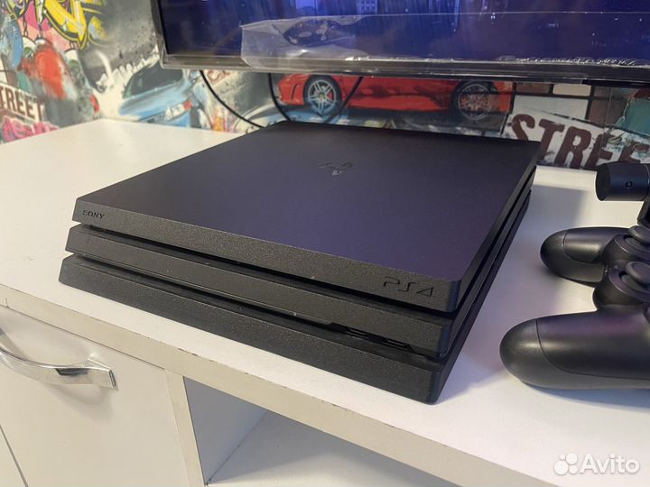 PS4 Pro 1tb + Игры + Камера