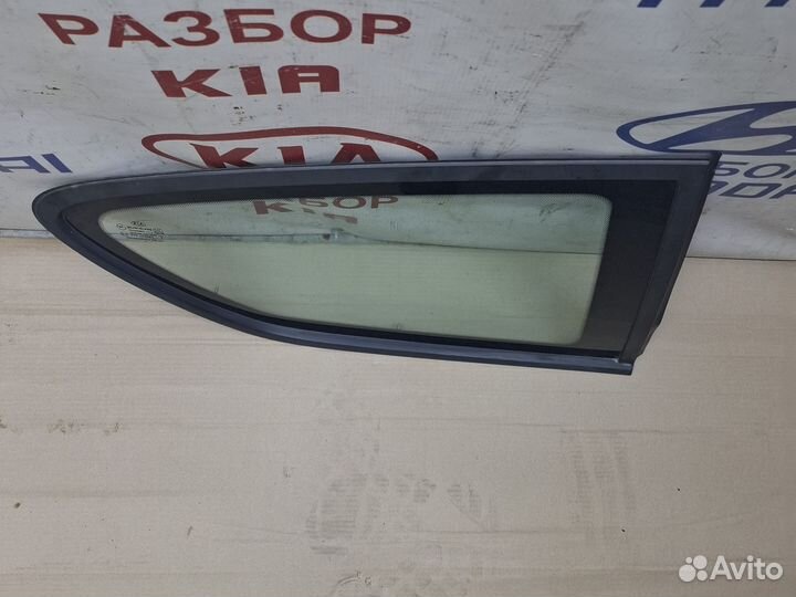 Стекло заднее правое Kia Picanto 2 TA купе
