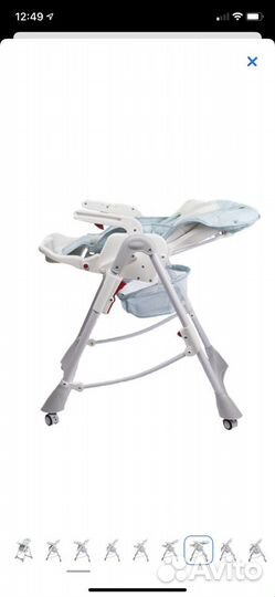 Детский стульчик для кормления