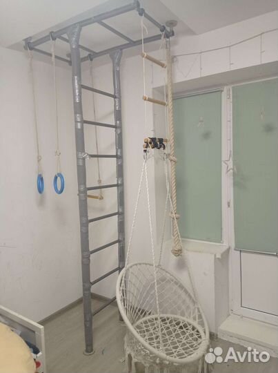 Детская шведская стенка бу металлическая