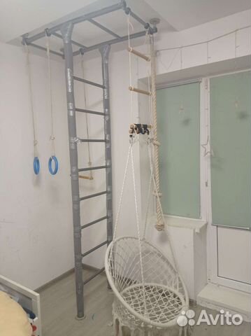 Детская шведская стенка бу металлическая