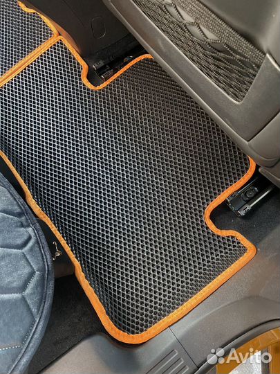 Eva ева эва коврики с бортами 3D в авто