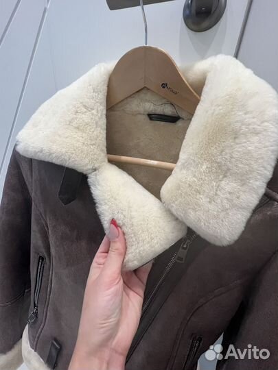 Дубленка авиатор