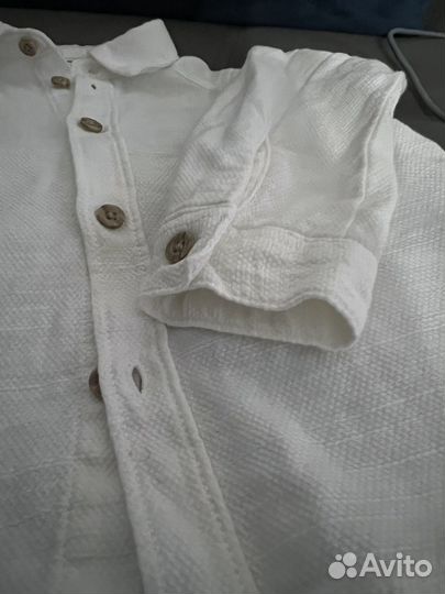 Lc waikiki рубашка детская новая 80