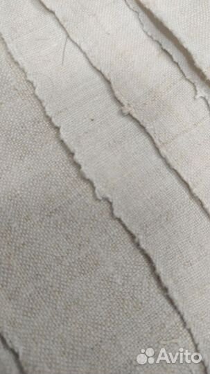 Домоткань старинная белая. Лён Крапива Конопля