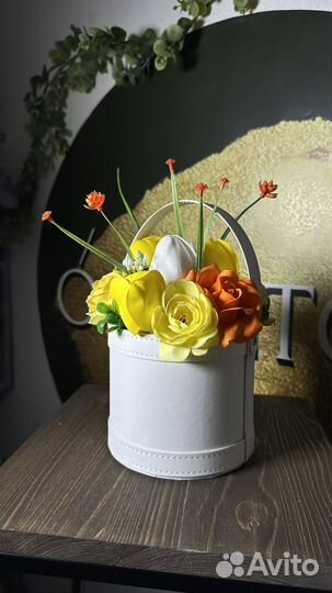 Букет из мыла,букет из мыльных цветов