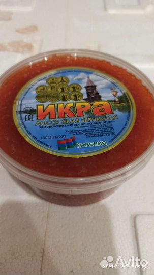Форель и икра форели из Карелии