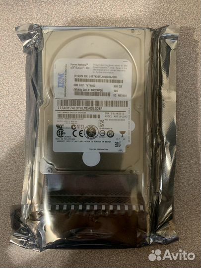 Жесткий диск IBM 600Gb 10K SAS 2.5 74Y4900