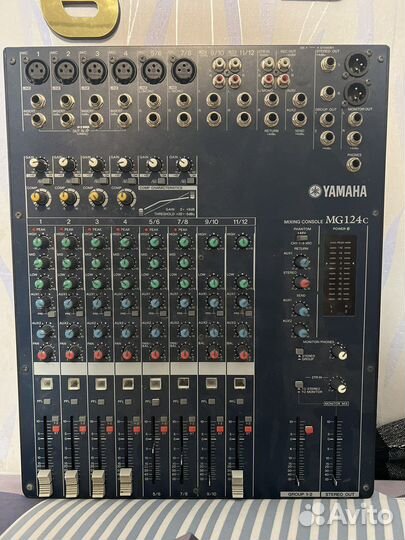 Микшерный пульт yamaha mg124c
