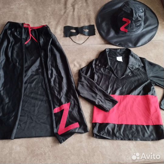 Новогодний костюм для мальчика Зорро110 116