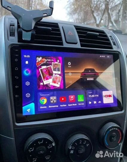 Магнитола Toyota corolla на Андроид Новая