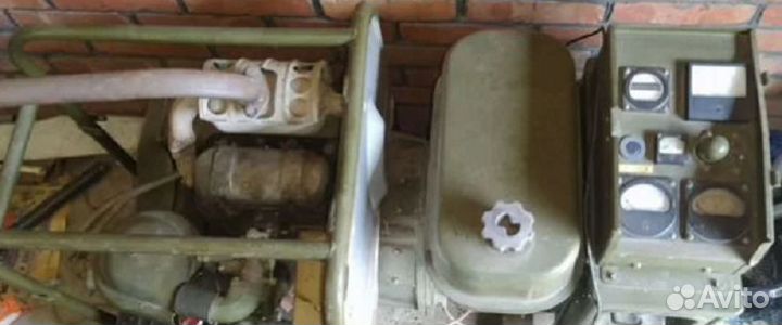 Советский бензиновый генератор габ-2-т230-м1