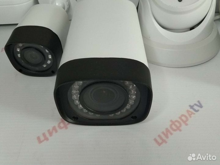Комплект видеонаблюдения 8 Камер с микрофоном 4/1