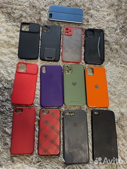 Чехлы на iPhone 12, 11, xr, 7plus/8plus, 7