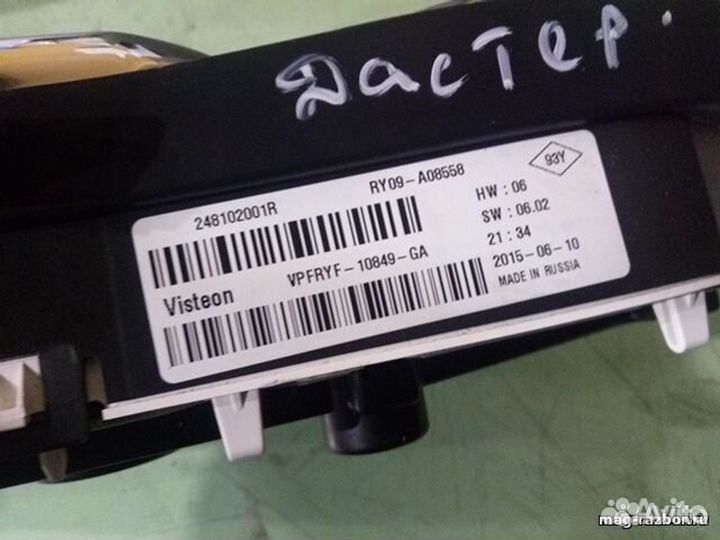 Комбинация приборов Renault Duster