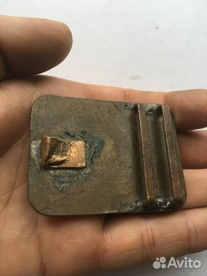 Пряжка А.В.С.-царского времени