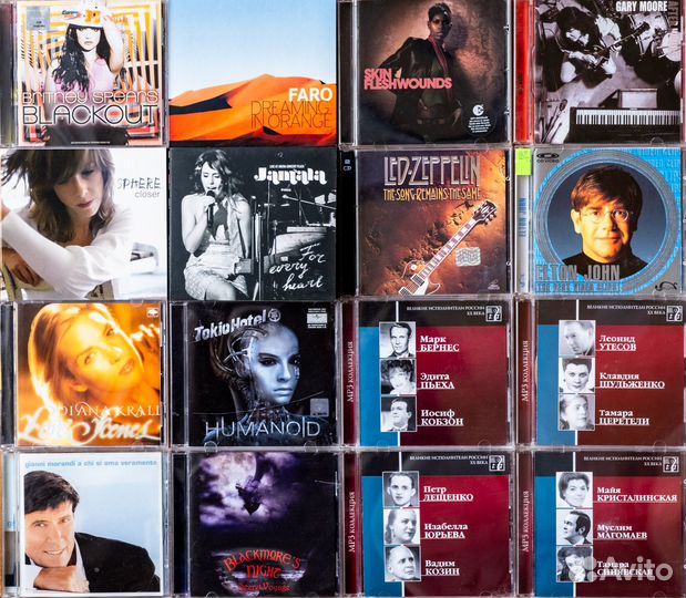 Лицензионные компакт диски CD audio (аудио) музыка