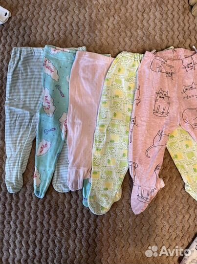 Детские вещи пакетом от 0 до года