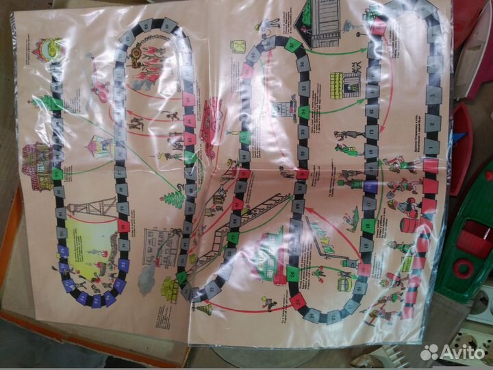 Настольная игра ссср.юные пожарные