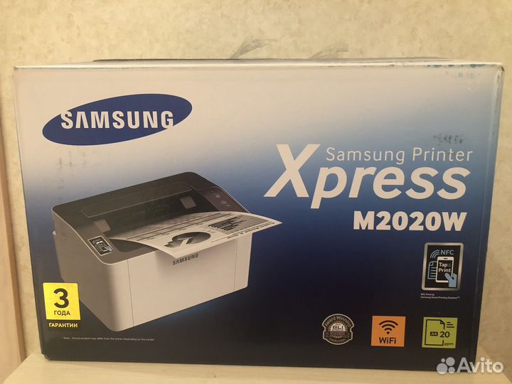Принтер samsung xpress M2020W