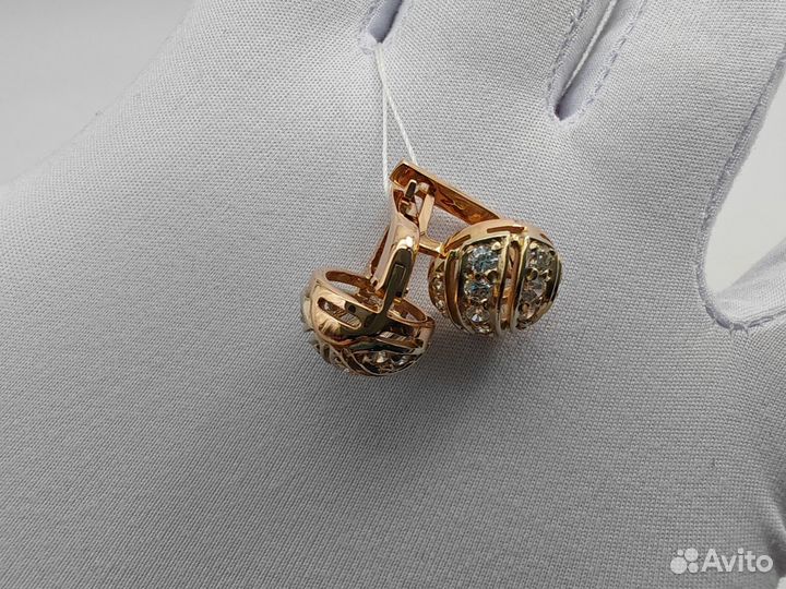 Золотые Серьги 585 пробы. Рассрочка