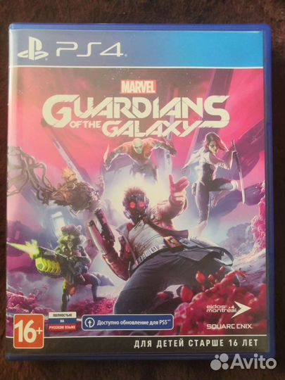 Стражи галактики ps4 (диск)