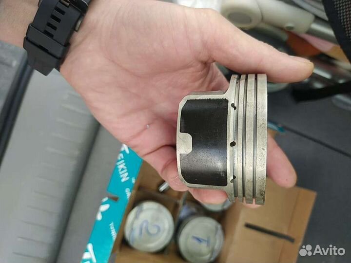 Поршень kia rio и кольца поршневые