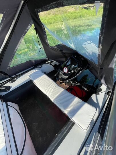 Лодка надувная 360 с мотром