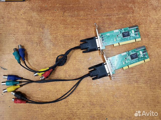 Плата видеозахвата techwell tw6805a