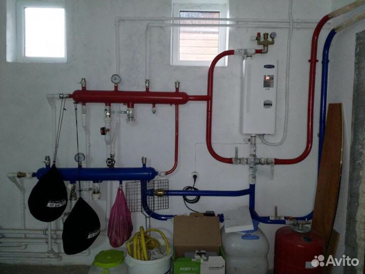 Отопление водоснабжение сантехника тепломонтаж