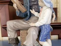 Lladro матрос с мальчиком важный разговор