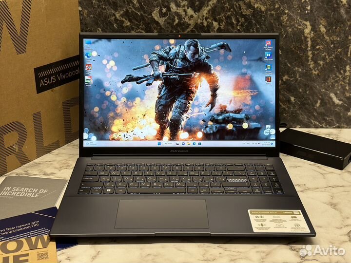 2023 Asus VivoBook Pro 144Hz Ryzen 5/16GB/GTX 1650
