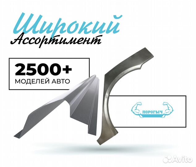 Пороги и арки Hyundai Starex H200 Воронеж