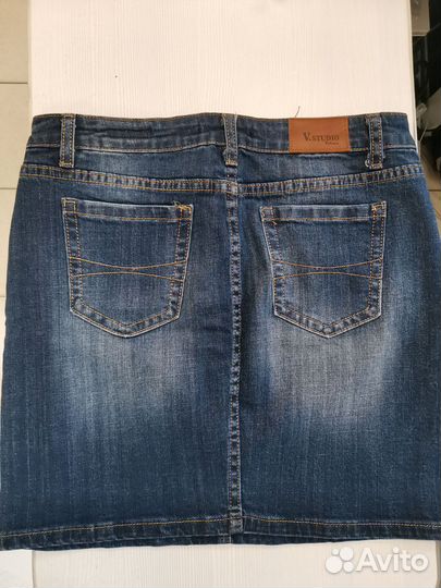Юбка джинсовая