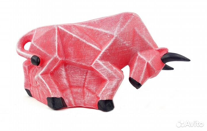 Копилка Красный бык