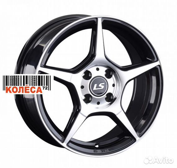 LS Wheels LS833 6.5x15 4x98 ET32 Dia58.6 BKF