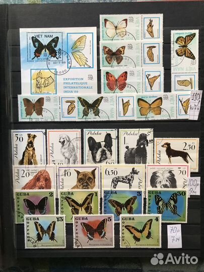 Марки фауна 4