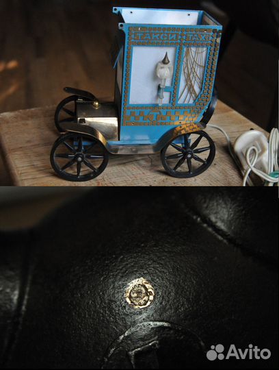 Старинная Гиря царская 2 пуда 1903 г. ночник СССР