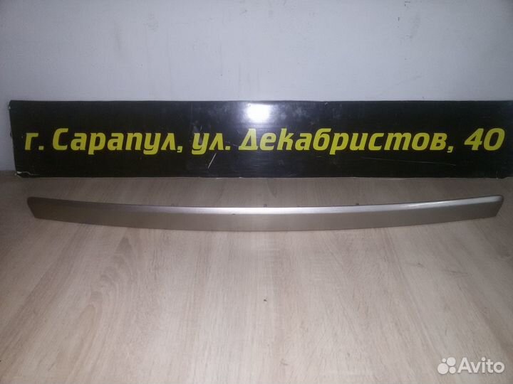 Накладка подсветки номера Kia Cerato 2004-2008