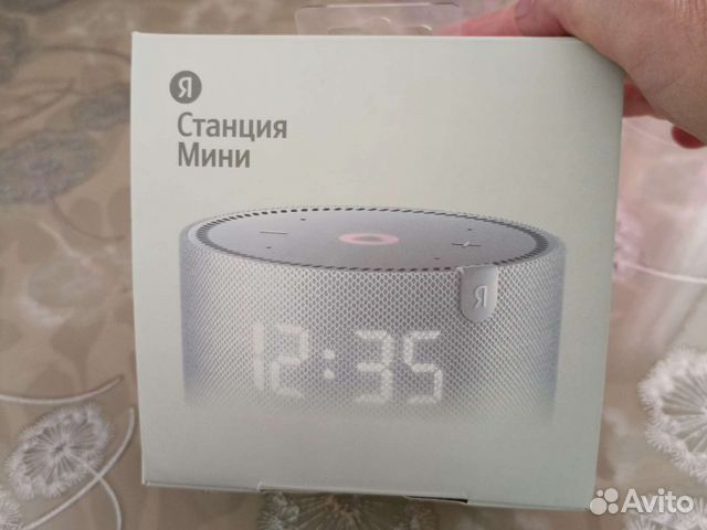 Яндекс мини станция, с часами + подписка на год купить в Красноярске ...