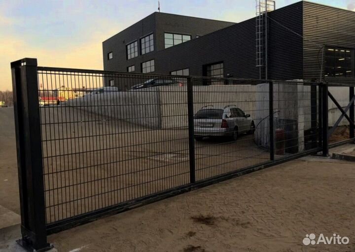 Забор металлический для дома, калитки