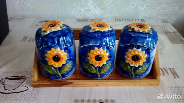 Чайный, столовый сервизы, кружки,набор д/сып.прод