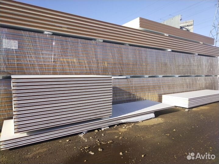 Сэндвич панели минвата