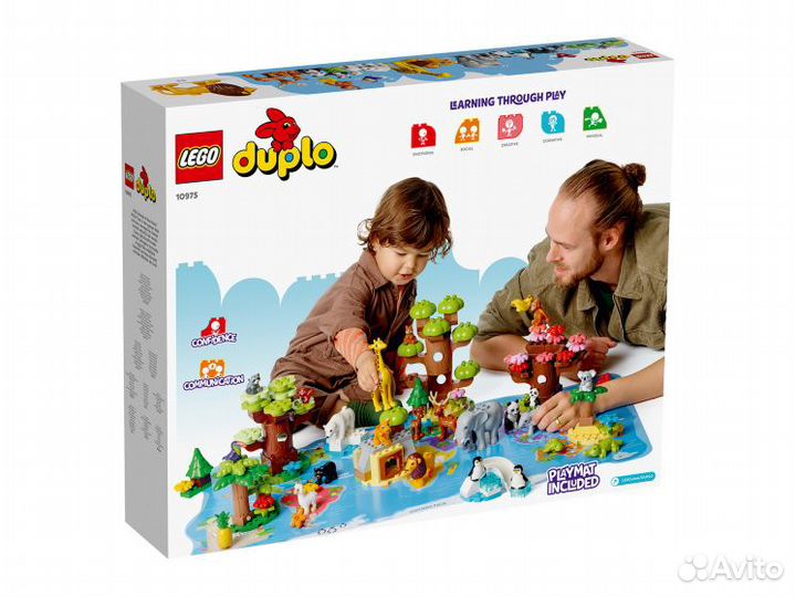 Lego duplo 10975 Дикие животные мира