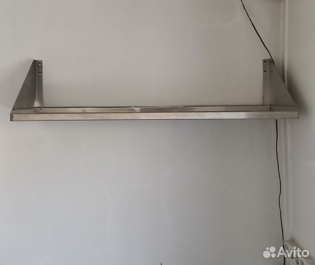 Полка кухонная открытая настенная одинарная