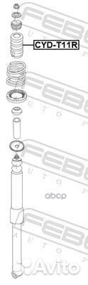 Отбойник заднего амортизатора cydt11R Febest